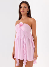 Amadine Mini Dress - Pink