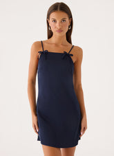 Amaliya Mini Dress - Midnight Blue