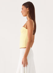 Ame Underwire Top - Yellow