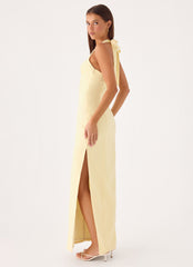 Analeah Maxi Dress - Baby Yellow