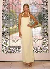 Analeah Maxi Dress - Baby Yellow