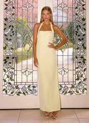 Analeah Maxi Dress - Baby Yellow