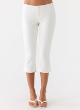 Andrea Pants - White