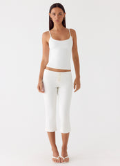 Andrea Pants - White