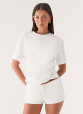Anora Tee - White