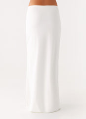 Ashi Maxi Skirt - White