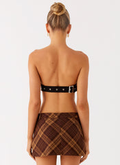 Benson Mini Skirt - Plaid