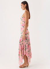 Bingle Midi Dress - Blooming Spring