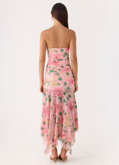 Bingle Midi Dress - Blooming Spring