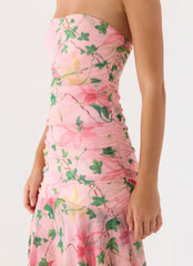 Bingle Midi Dress - Blooming Spring