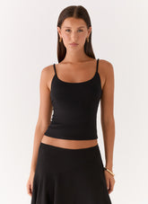 Blondie Tank Top - Black