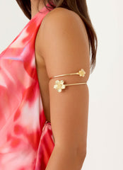 Blooming Love Arm Cuff - Gold