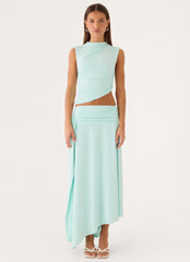 Briege Top - Aqua