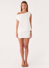 Caelen Mini Dress - White