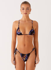Calista Bikini Bottoms - Dark Floral
