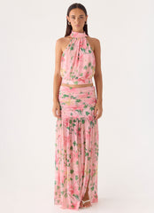 Cantrall Maxi Skirt - Blooming Spring