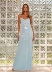 Cleodora Maxi Dress - Blue
