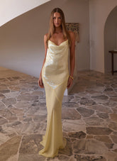 Cleodora Maxi Dress - Yellow