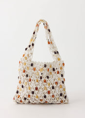 Club Tropica Crochet Bag - Cream