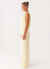 Cooper Maxi Dress - Yellow