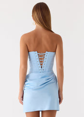 Cosmala Mini Dress - Baby Blue