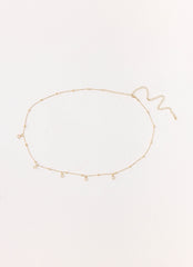 Crystal Haze Belly Chain - Gold