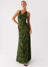 Dahliana Maxi Dress - Tropic Floral