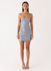 Danali Mini Dress - Silver