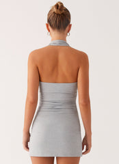 Daze Mini Dress - Grey