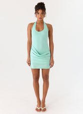 Deena Mini Dress - Mint