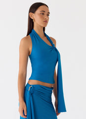 Demiase Top - Royal Blue