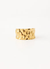 Daisy Drift Bangle - Gold