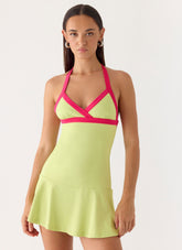 Dumdi Mini Dress - Lime
