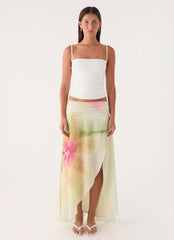 Effy Ruched Top - White