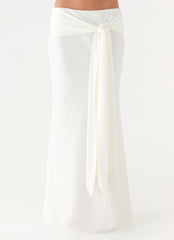 Eirlys Maxi Skirt - White