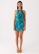 Ele Mini Dress - Teal