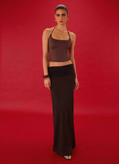 Elisabetta Maxi Skirt - Black