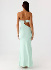 Ellisah Ombre Maxi Dress - Green Gradient