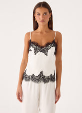 Ellora Cami Top - Cream