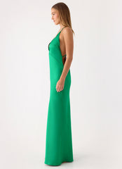 Esmeray Maxi Dress - Emerald Green