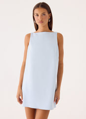 Ever Mine Mini Dress - Blue