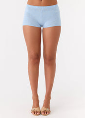Evianna Mini Shorts - Blue