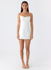 Famous Mini Dress - White