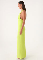 Feyric Maxi Dress - Apple Green