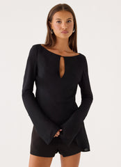 Figure It Out Top - Black