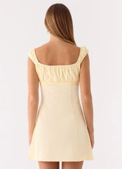 Fornarina Mini Dress - Lemon