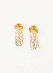 Golden Bloom Earrings - Gold