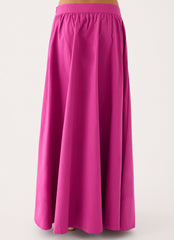 Grand Gestures Maxi Skirt - Berry Kiss