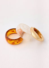 Heat Wave Bracelets - Gold