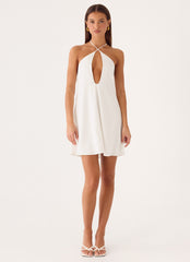 Helden Mini Dress - White